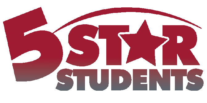 5 Star Student Logo
